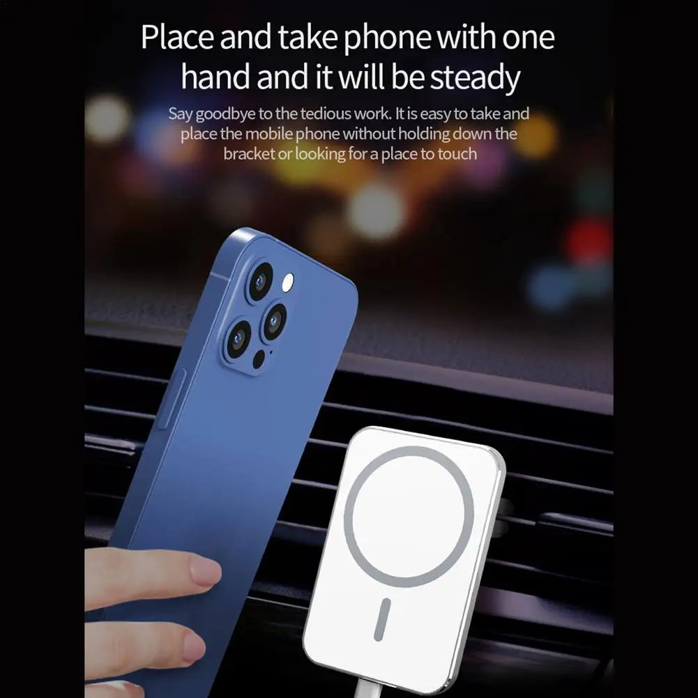 MagSafe car charger USB-C cable and port detail