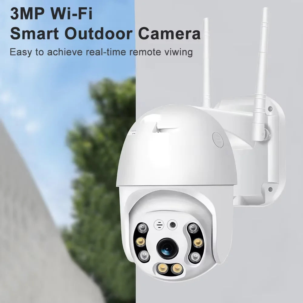 Security camera two-way audio speaker and microphone