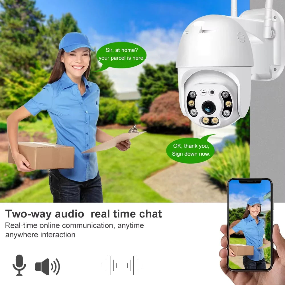 4G outdoor security camera night vision infrared LED detail