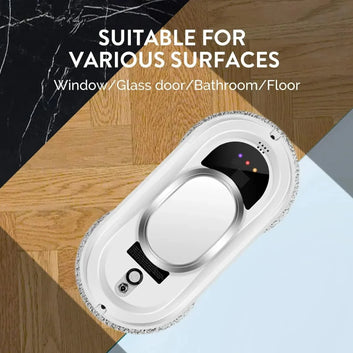 Window cleaning robot suction pad and motor detail