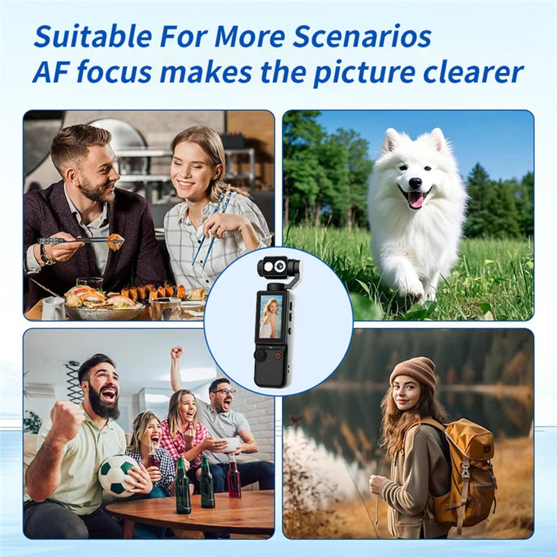 Lenovo 4K WiFi Sports Camera – Wearable, Autofocus & Long Battery Life Digispots