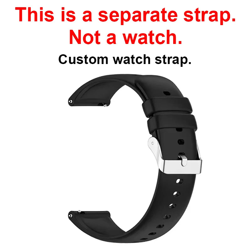 Military smartwatch 5ATM waterproof swimming use