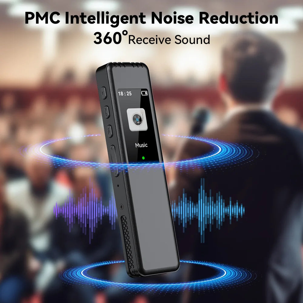 Recorder pen USB charging and data transfer port