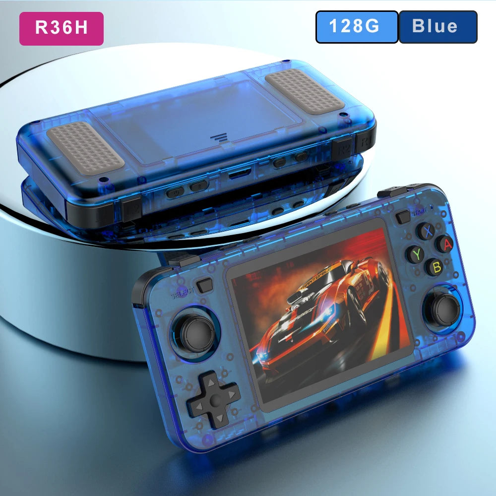 R36H Retro Handheld Console – Open-Source Linux, 3.5" IPS Screen & Classic Games Digispots