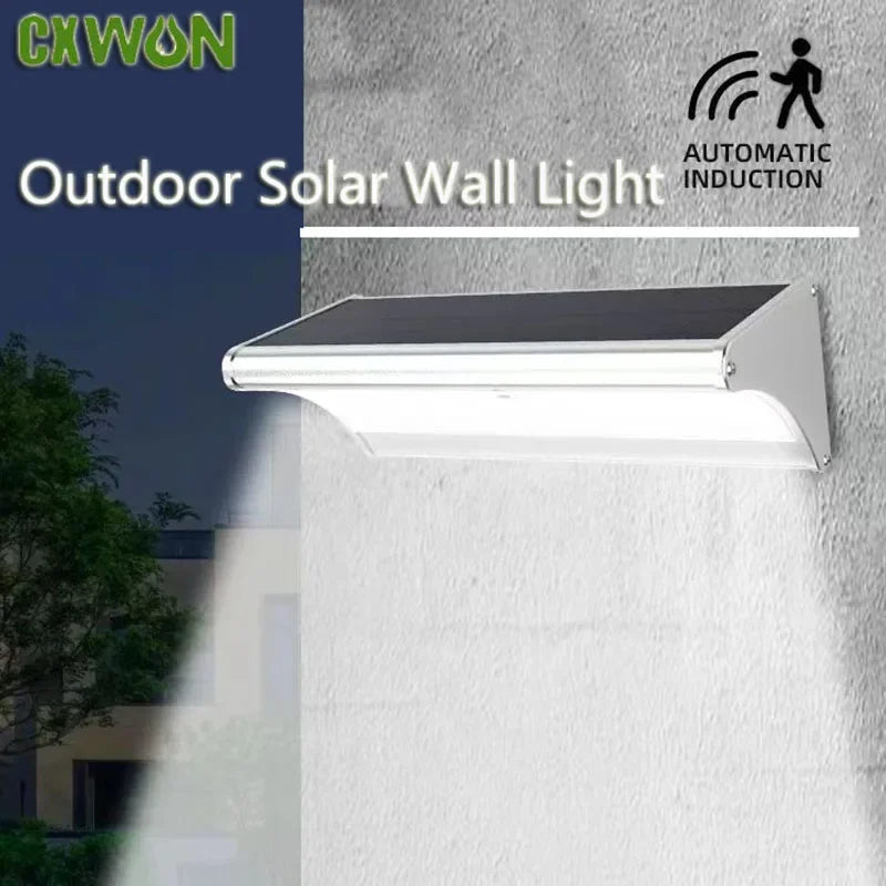 Solar Outdoor Security Wall Light – Motion Sensor, Super Bright LED, Aluminium Digispots
