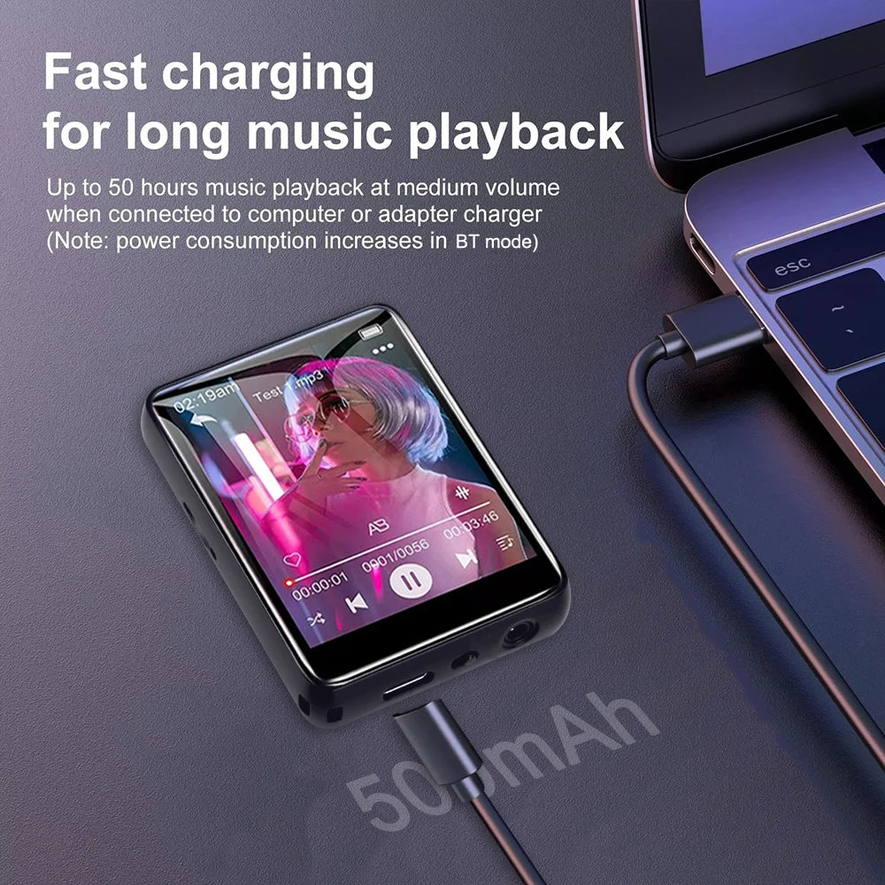 Hi-Fi MP3 player Bluetooth headphone connection
