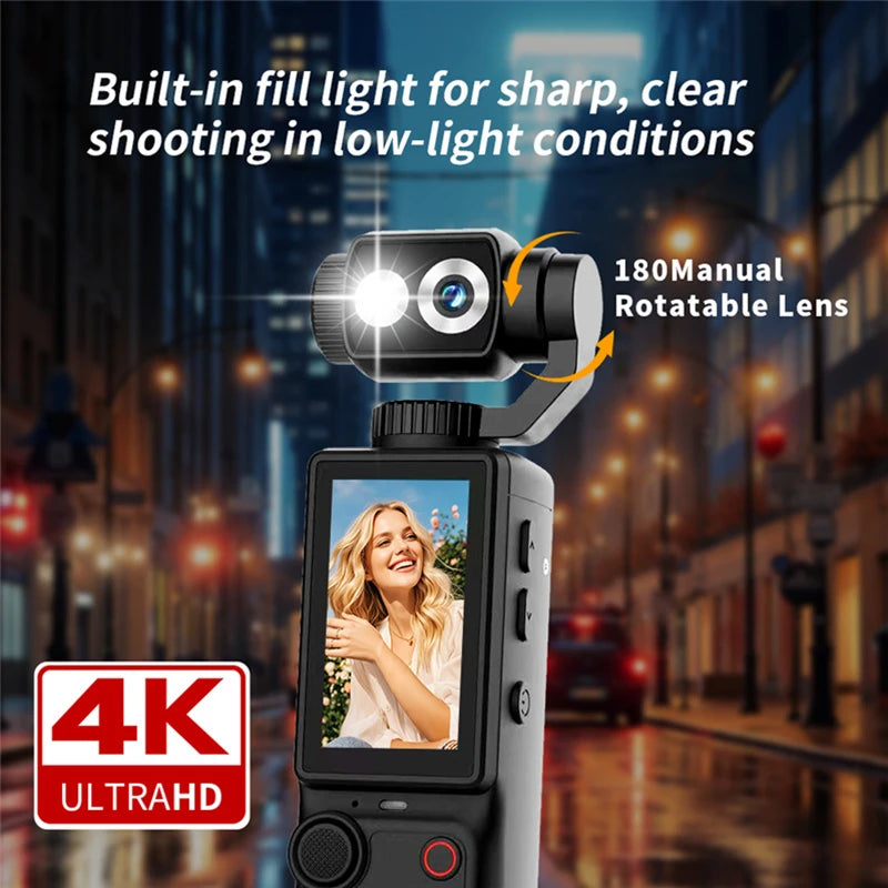Lenovo 4K WiFi Sports Camera – Wearable, Autofocus & Long Battery Life Digispots