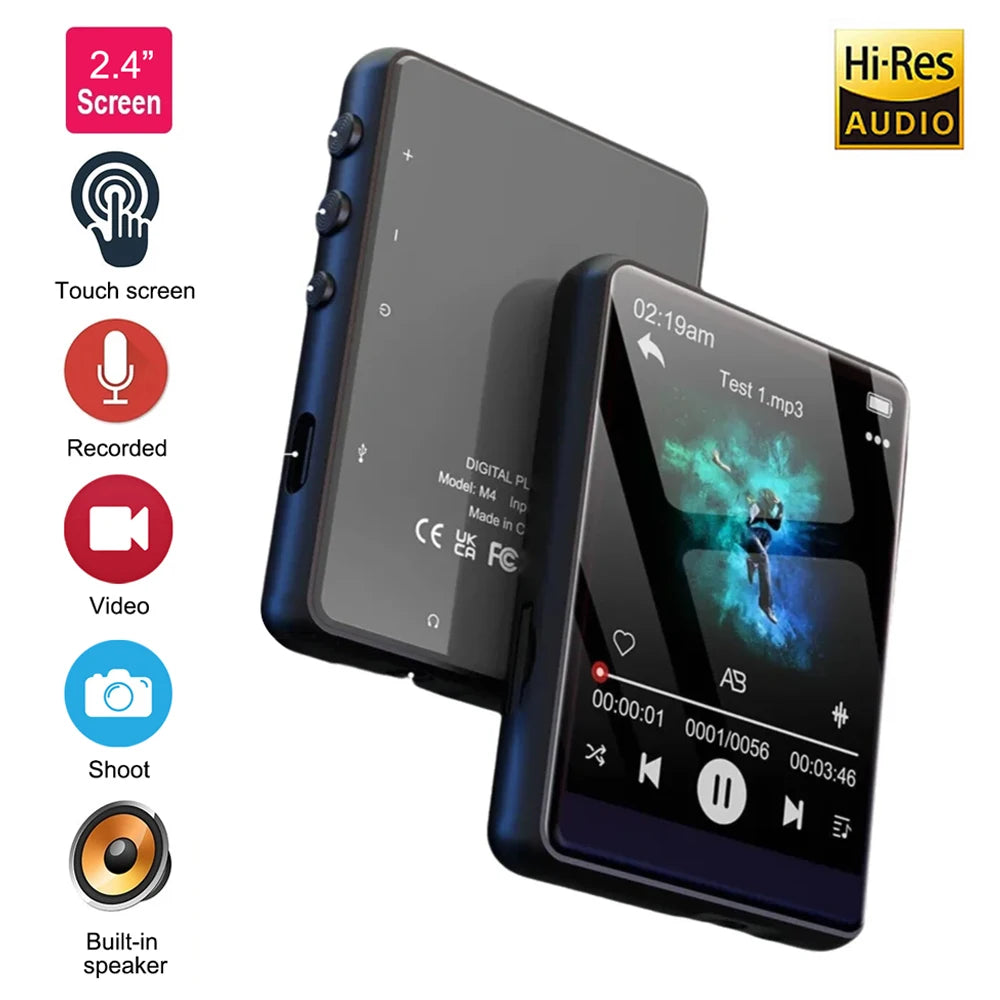 128GB MP3 player touch screen Bluetooth Hi-Fi music