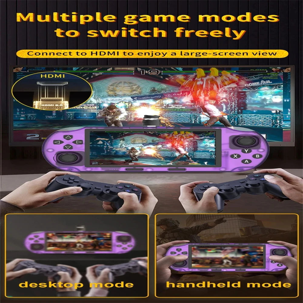 COOL DIER Retro Handheld Game Console – 4.5" IPS Screen, Linux System & 3000mAh Battery Digispots