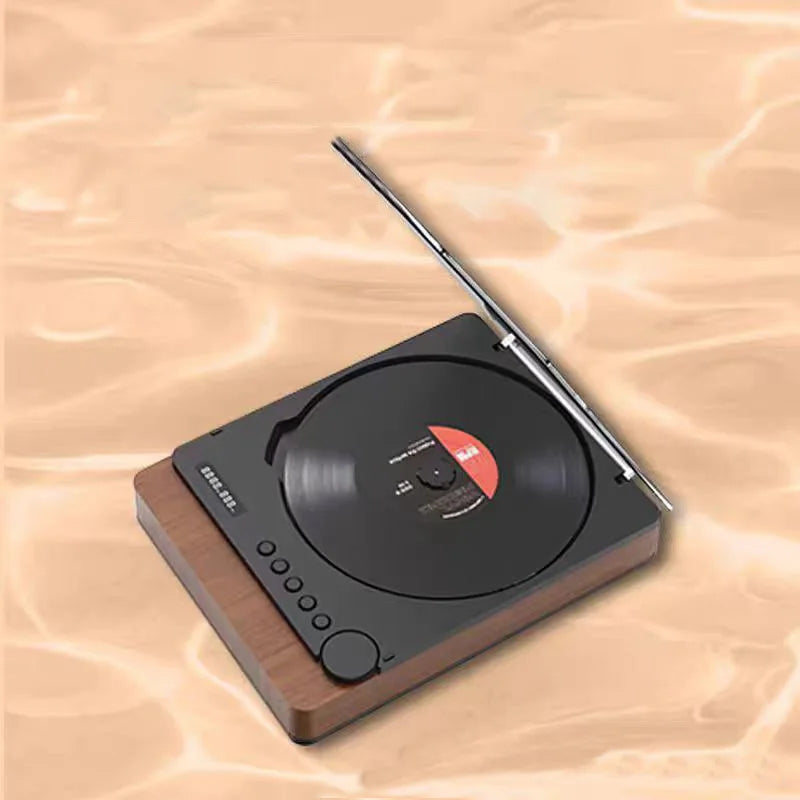 Bluetooth 5.1 Hi-Fi CD Player – USB Playback, MP3/WMA/WAV/AAC Home Music System Digispots