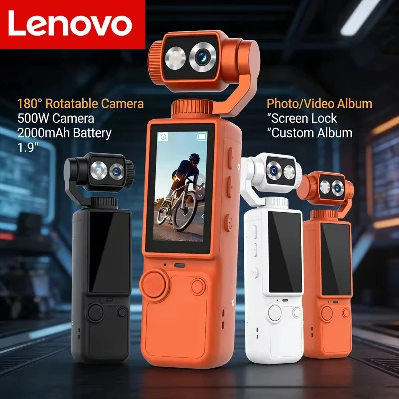 Lenovo 4K WiFi Sports Camera – Wearable, Autofocus & Long Battery Life Digispots