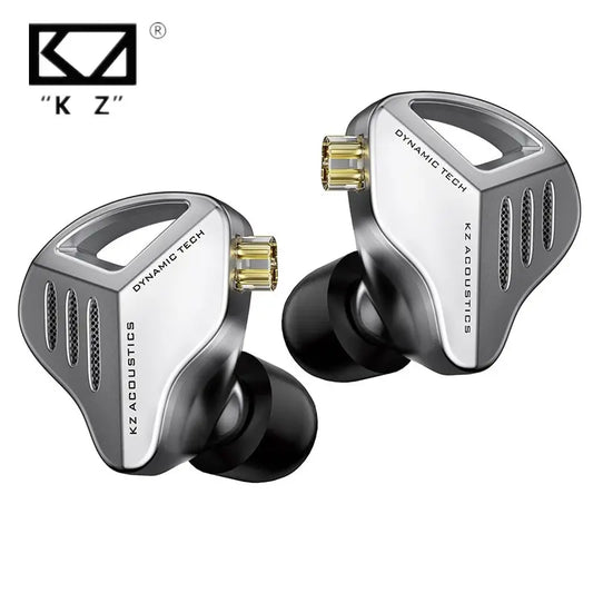 KZ ZVX Earphones Dynamic HIFI Bass Earbuds In Ear Monitor Headphones Sport Noise Cancelling Headset Digispots