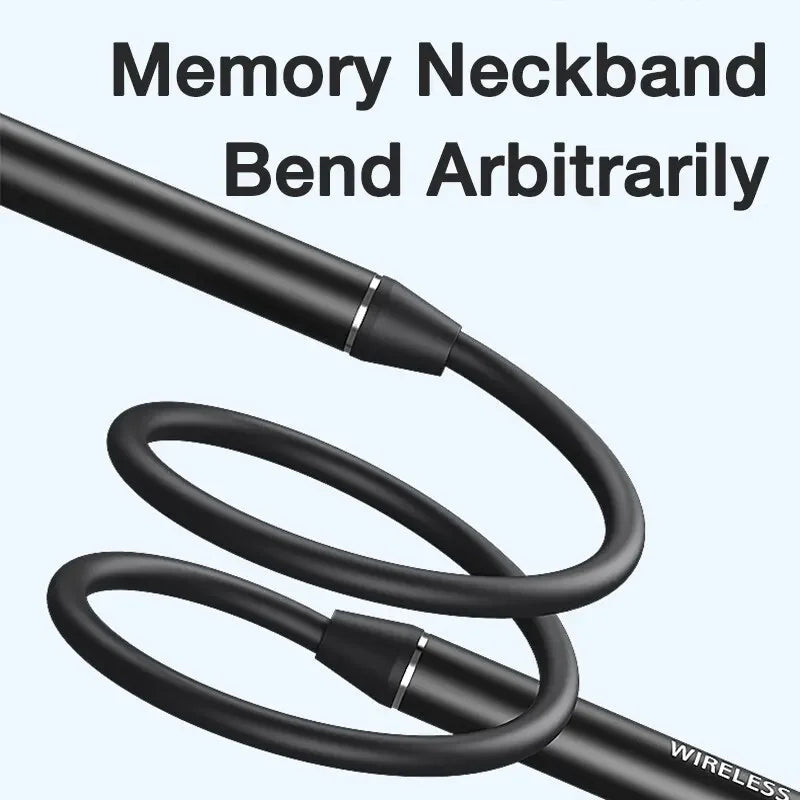 Neckband headphone microphone and call button detail