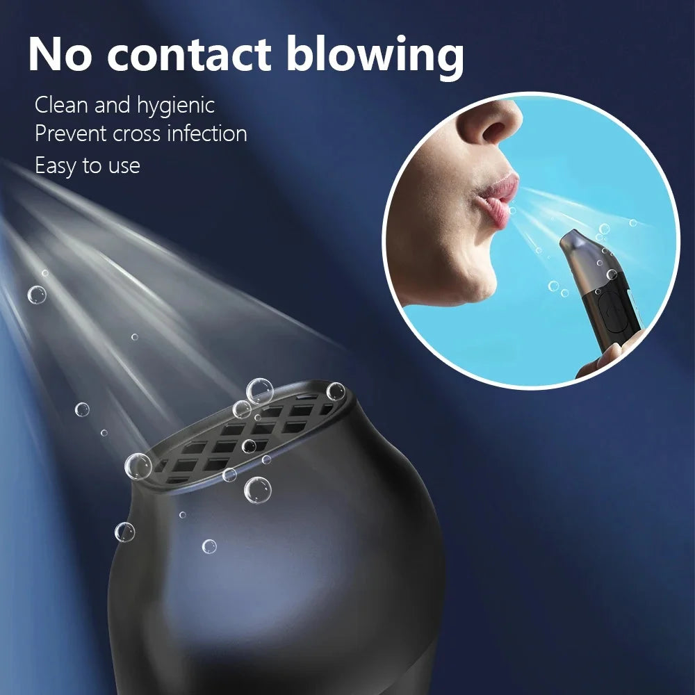 Portable breathalyzer compact size for pocket or car