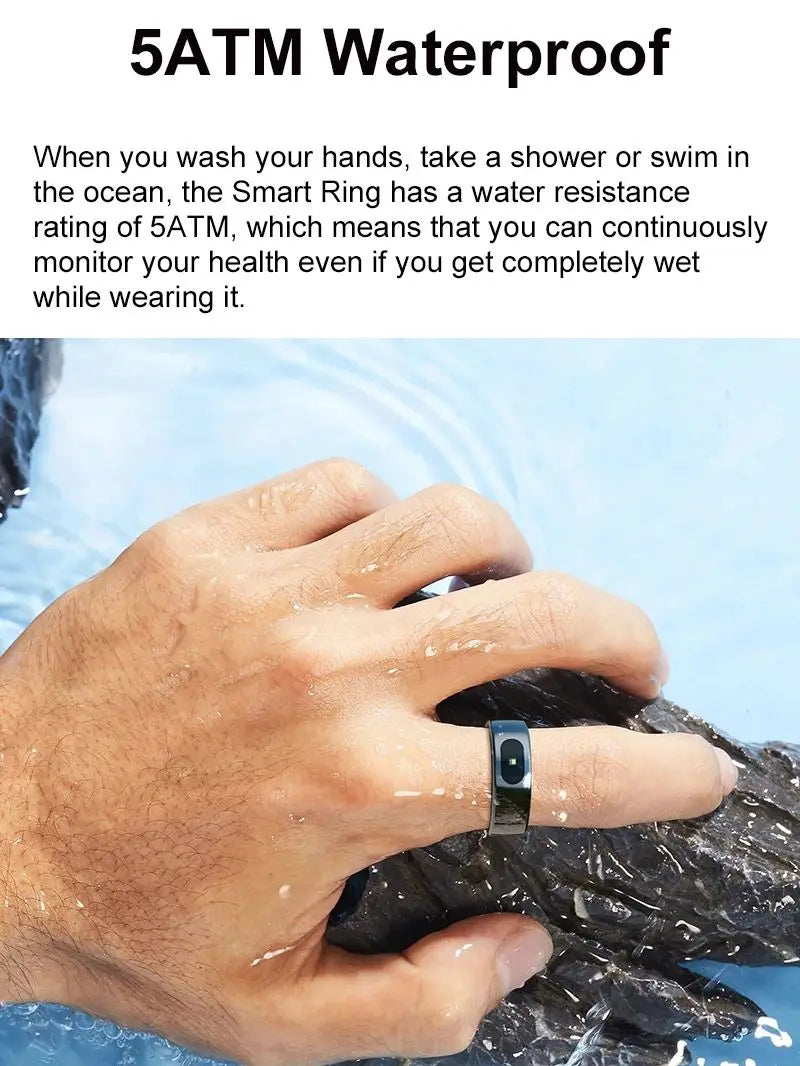 R08 smart ring sleep quality tracking feature