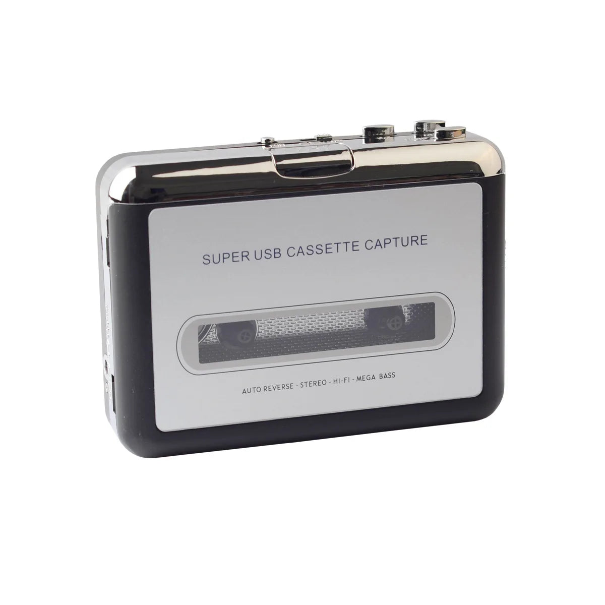 Customizable Mini USB to MP3 tape converter, CD player, PC Cassette Recorders Players Digispots