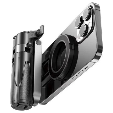 For Magsafe Tripod Bluetooth Remote Magnetic Mini Selfie Stick For iPhone Android Magsafe Travel Monopod Mobile Phone Stabilizer Digispots