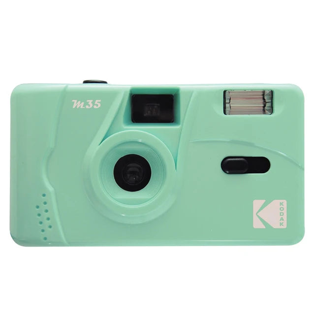 Kodak M35 Retro 35mm Film Camera – Reusable Manual Camera with Flash Digispots