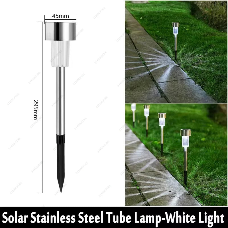 Solar path light package contents and installation guide