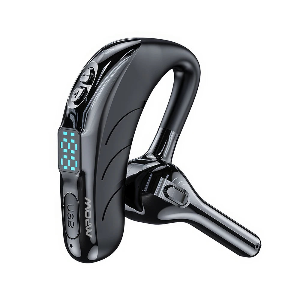 Mpow X13 Single Wireless Bluetooth Headset – Hands-Free, 25Hr Battery Digispots