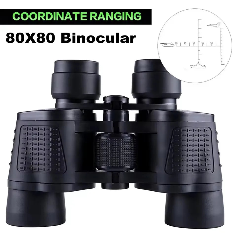 Professional Binoculars 80x80 – HD, 15000m Long Range & Low-Light Night Vision Digispots