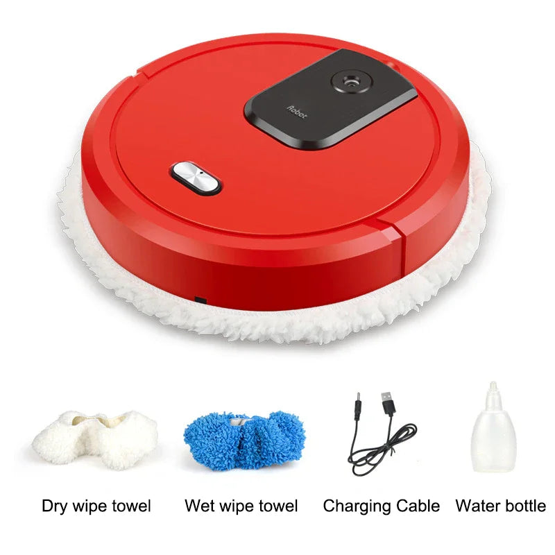 5-in-1 Smart Robot Vacuum – Sweep, Vacuum, Mop & Spray with Auto Navigation Digispots