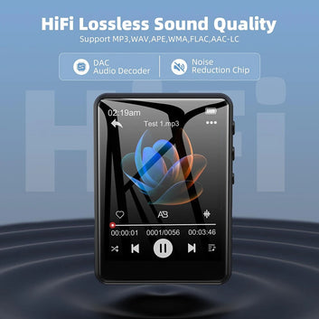 MP3 player built-in speaker compact portable design