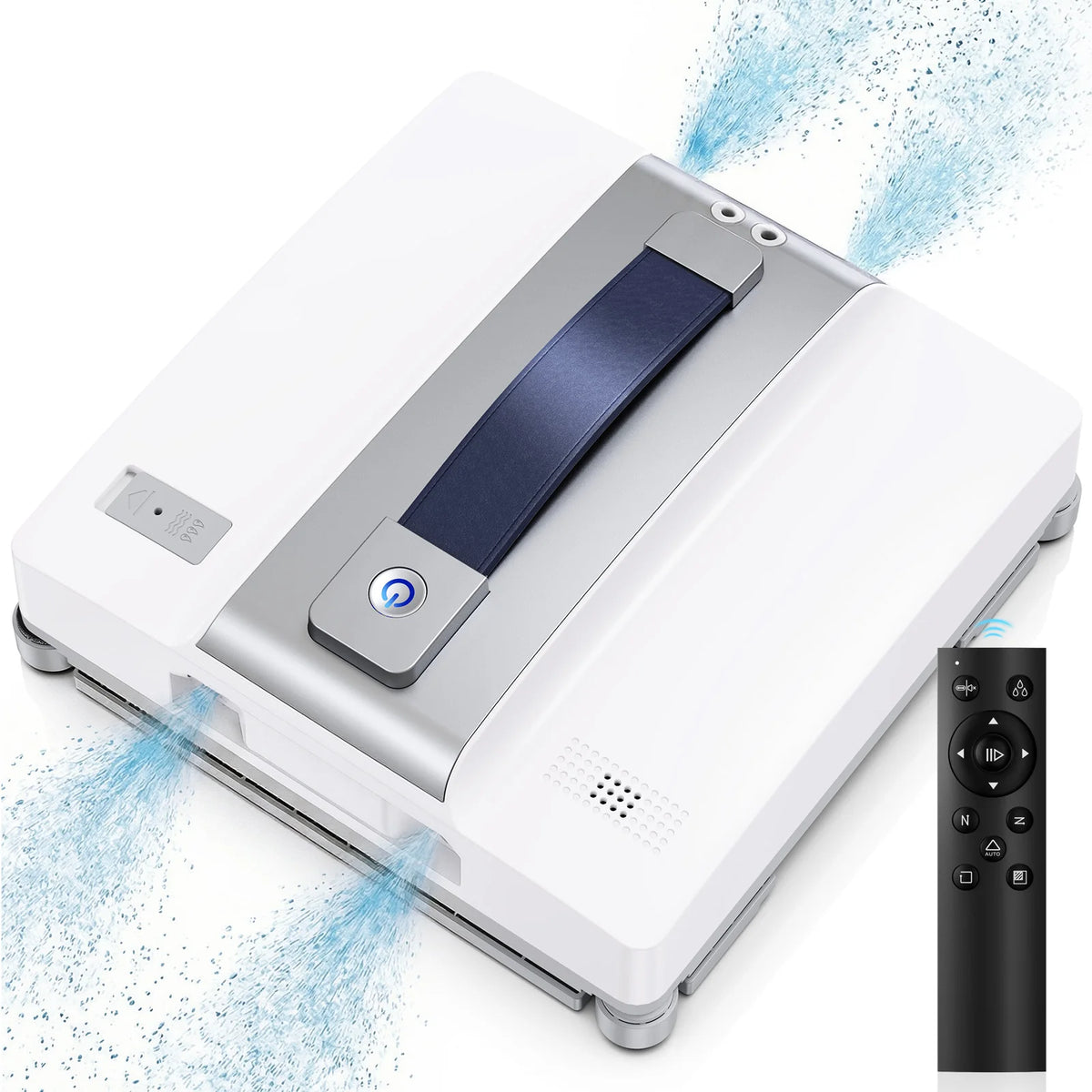 Lubluelu Robot Window Washer 8-Layer Safety Protection 9000Pa Suction Intelligent Path Edge Cleaning Home Glass Cleaning Robot Digispots