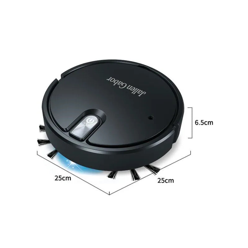 5-in-1 robot vacuum brush roller and suction detail