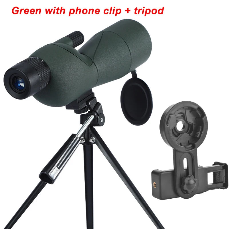 25-75x60 ED HD Monocular Telescope – BAK4 Prism, Waterproof & Fog-Proof Digispots