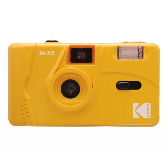 Kodak M35 Retro 35mm Film Camera – Reusable Manual Camera with Flash Digispots
