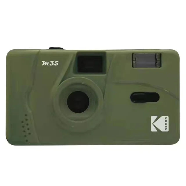 Kodak M35 Retro 35mm Film Camera – Reusable Manual Camera with Flash Digispots
