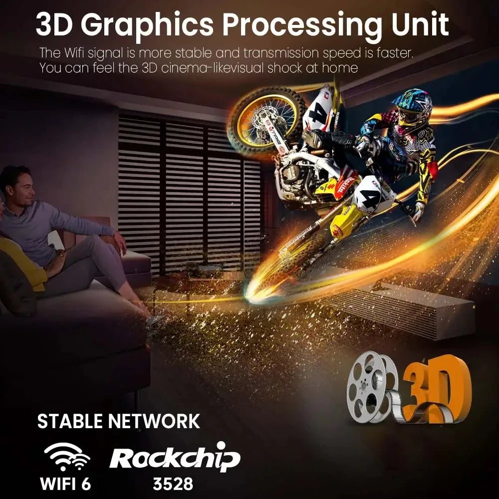 Android Media Box – 8K Playback, WiFi 6 & Bluetooth 5.4 Digispots