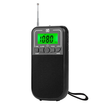 Portable AM/FM/SW Radio with LED Flashlight – Emergency & Camping Digispots