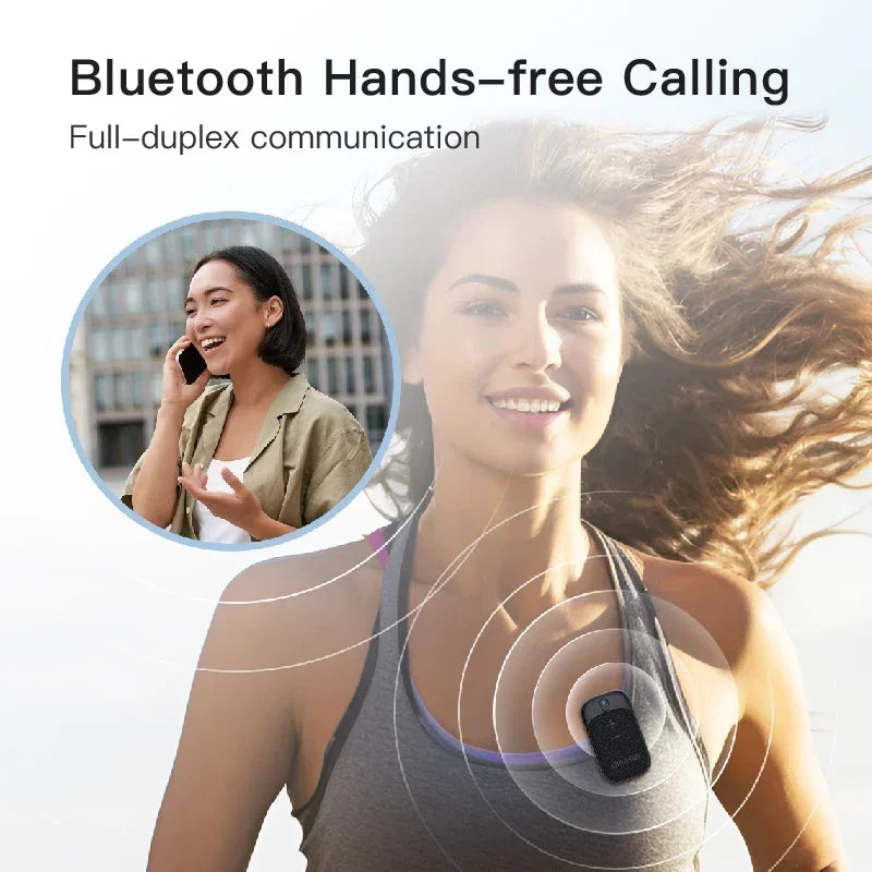 Mini Clip Bluetooth Speaker – Magnetic Mount, Waterproof & Built-in Mic for Outdoor Sports Digispots