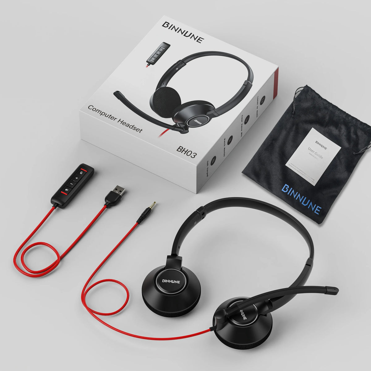 Headset colour options black and white variants