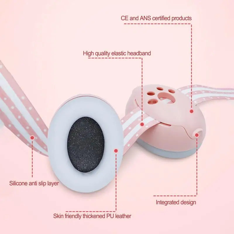 Baby Ear Protection, Noise Cancelling Headphones for Babies, Noise Reduction Earmuffs for Infant and Toddlers up to 36 Months Digispots