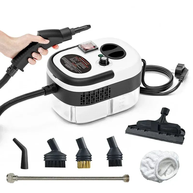 2500W Steam Cleaner Portable High Temperature Sterilization Pressure Jet Washer Machine for Home Car Kitchen Air Conditioner Digispots