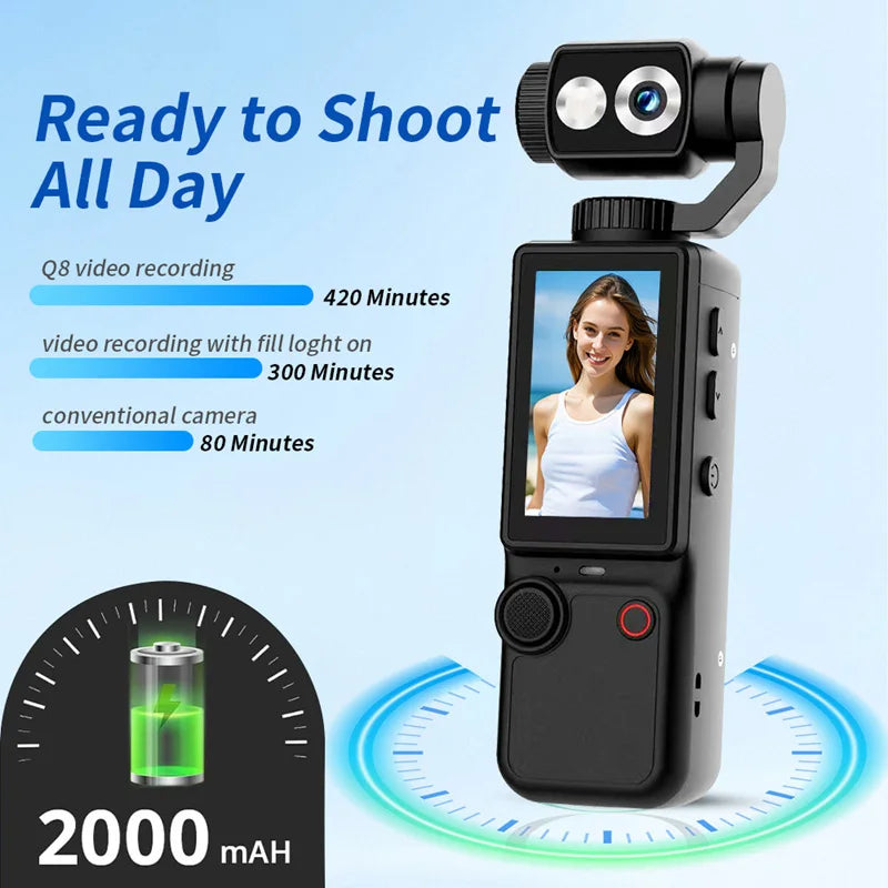 Lenovo 4K WiFi Sports Camera – Wearable, Autofocus & Long Battery Life Digispots
