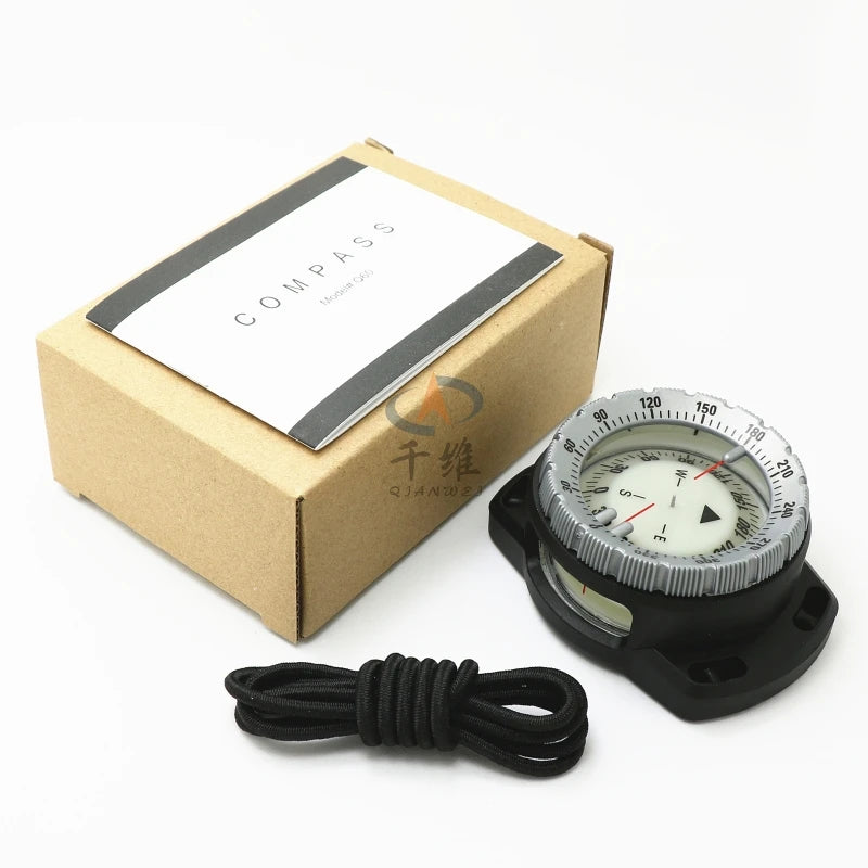 Waterproof Dive Compass – Luminous Scuba & Outdoor Navigation Compass Digispots