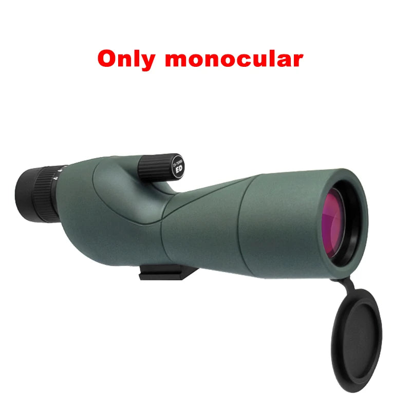 25-75x60 ED HD Monocular Telescope – BAK4 Prism, Waterproof & Fog-Proof Digispots