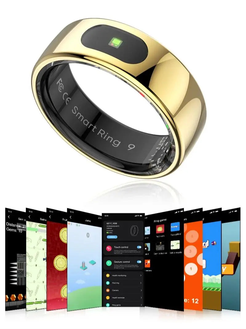 Smart ring IP68 waterproof swimming underwater use