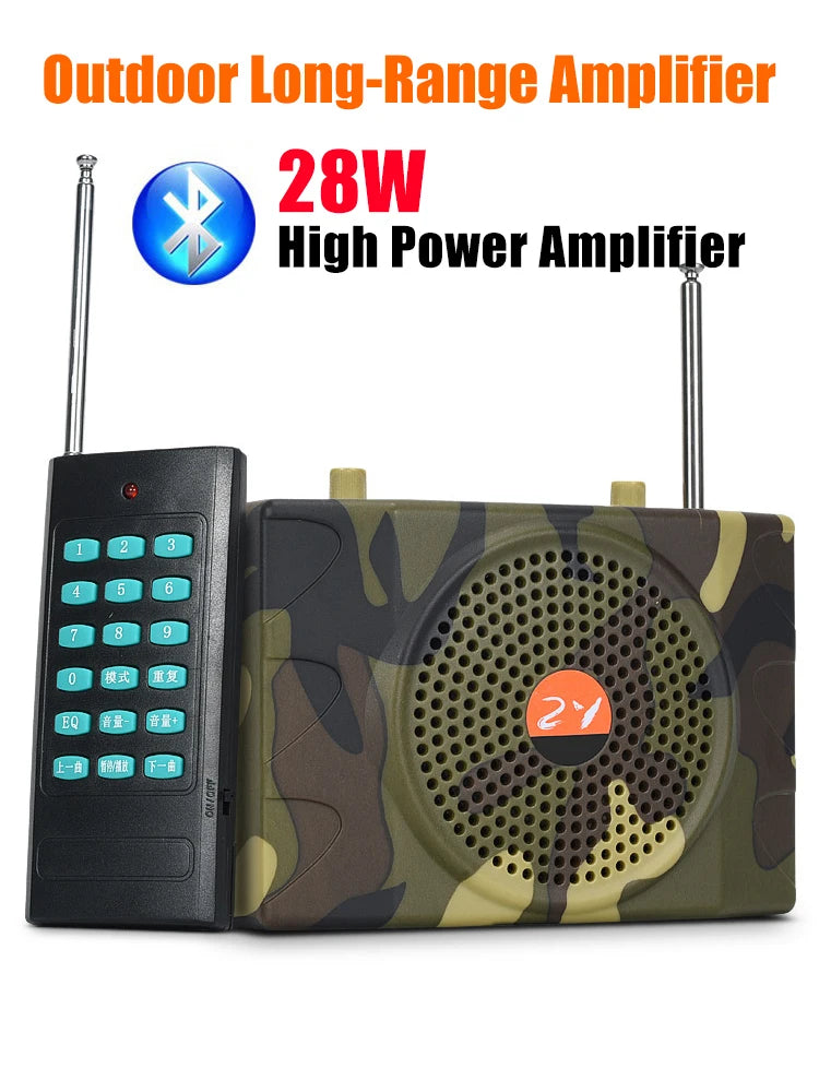 48W Wireless Auto Connection Loudspeaker Wired Bluetooth Teacher Classroom Megaphone Speaker Tour Guide's Amplifier TF Card USB Digispots