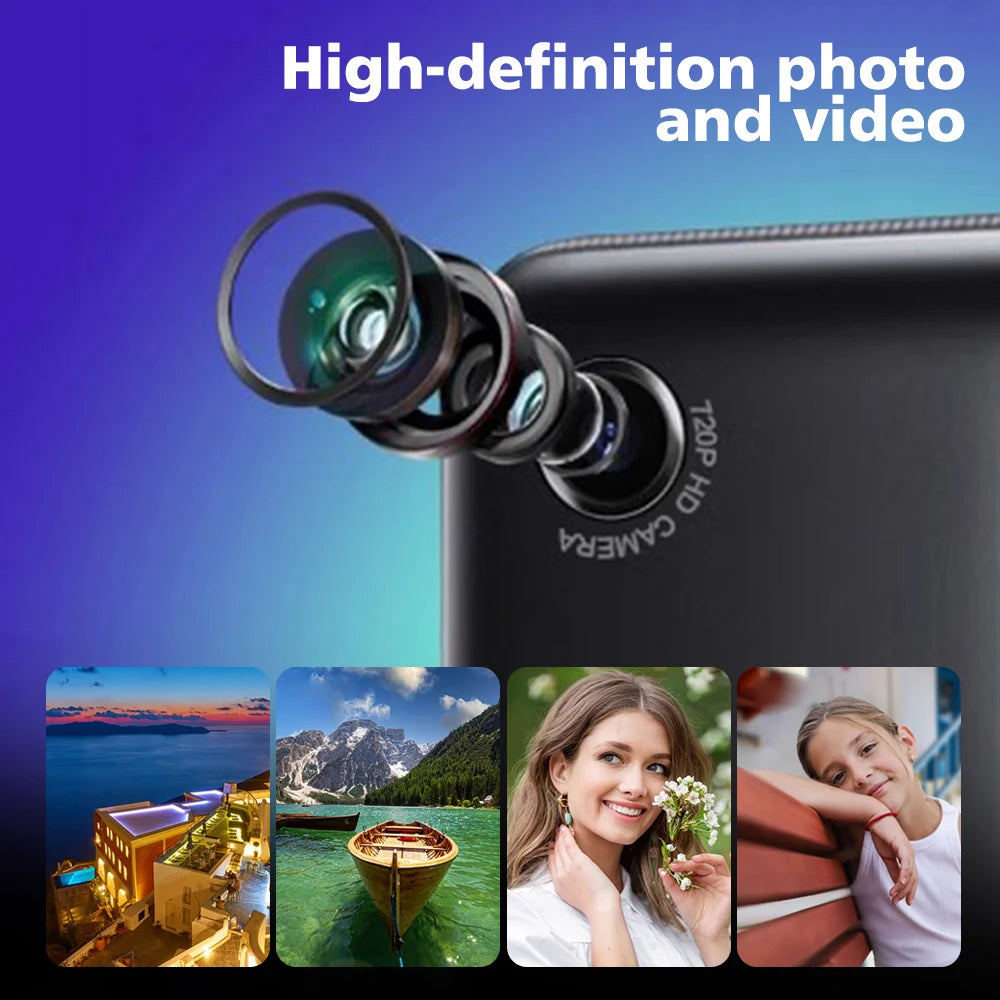 Touch screen music player camera and photo function