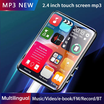 MP3 player screen displaying music playback interface
