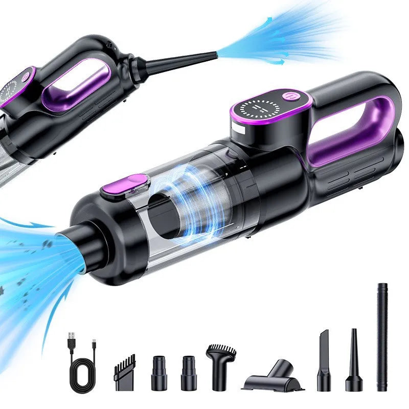 Portable 17000Pa Handheld Vacuum Cleaner – High Suction for Car & Home Digispots