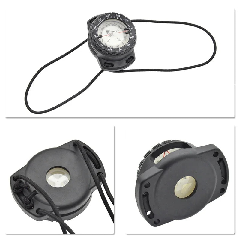 Waterproof Dive Compass – Luminous Scuba & Outdoor Navigation Compass Digispots