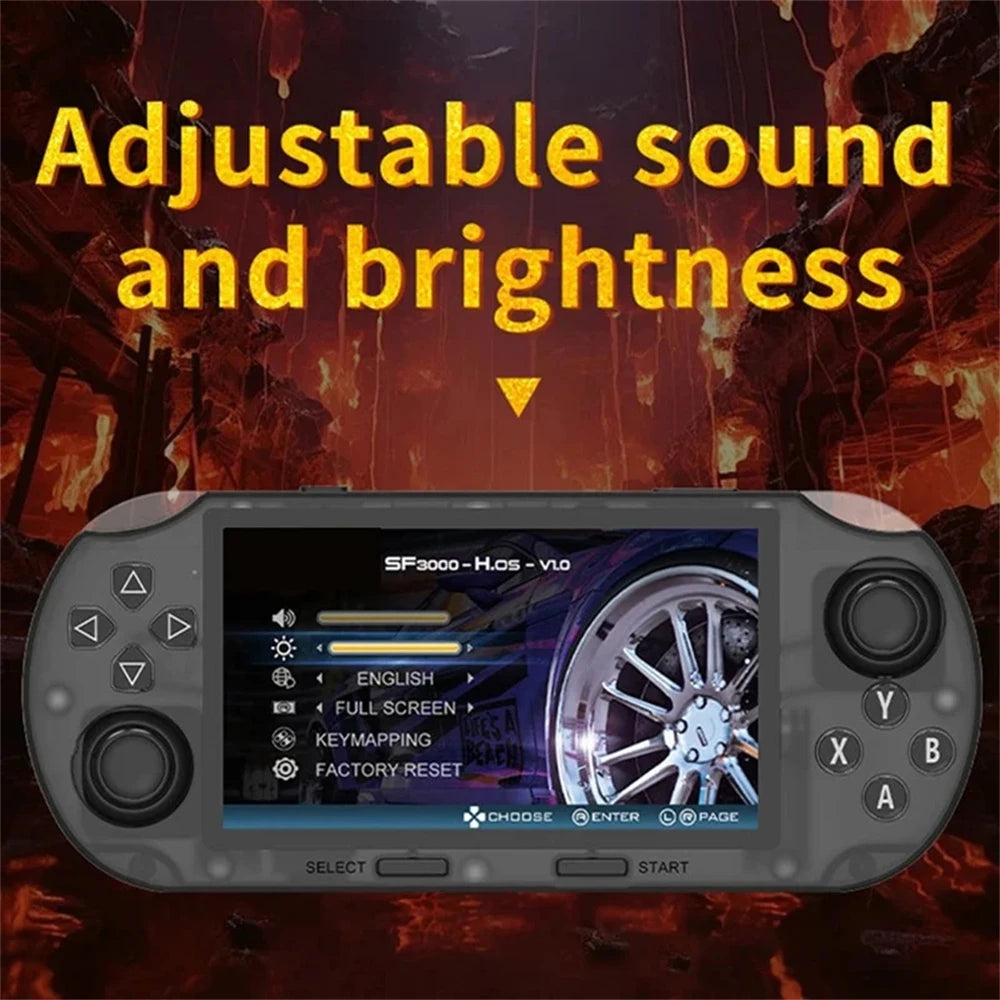 COOL DIER Retro Handheld Game Console – 4.5" IPS Screen, Linux System & 3000mAh Battery Digispots