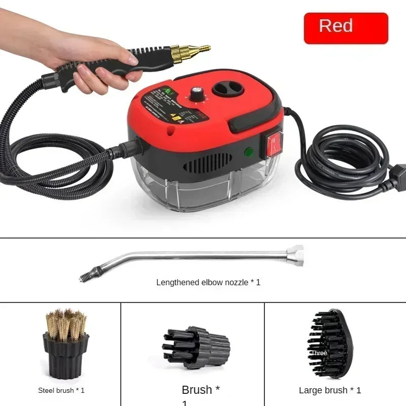 2500W Steam Cleaner Portable High Temperature Sterilization Pressure Jet Washer Machine for Home Car Kitchen Air Conditioner Digispots