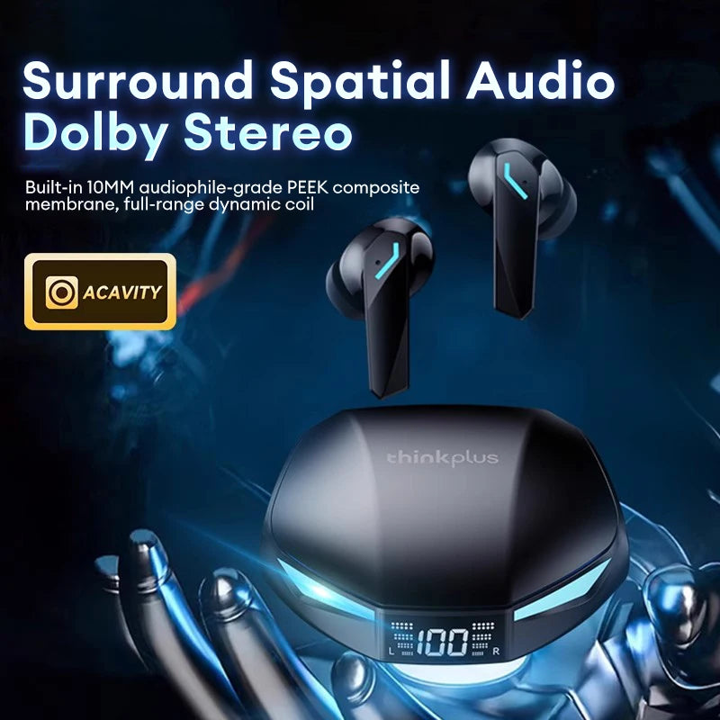 Lenovo GM2 Pro Max TWS Earbuds – Bluetooth, Noise Cancelling, Gaming & Sport Digispots